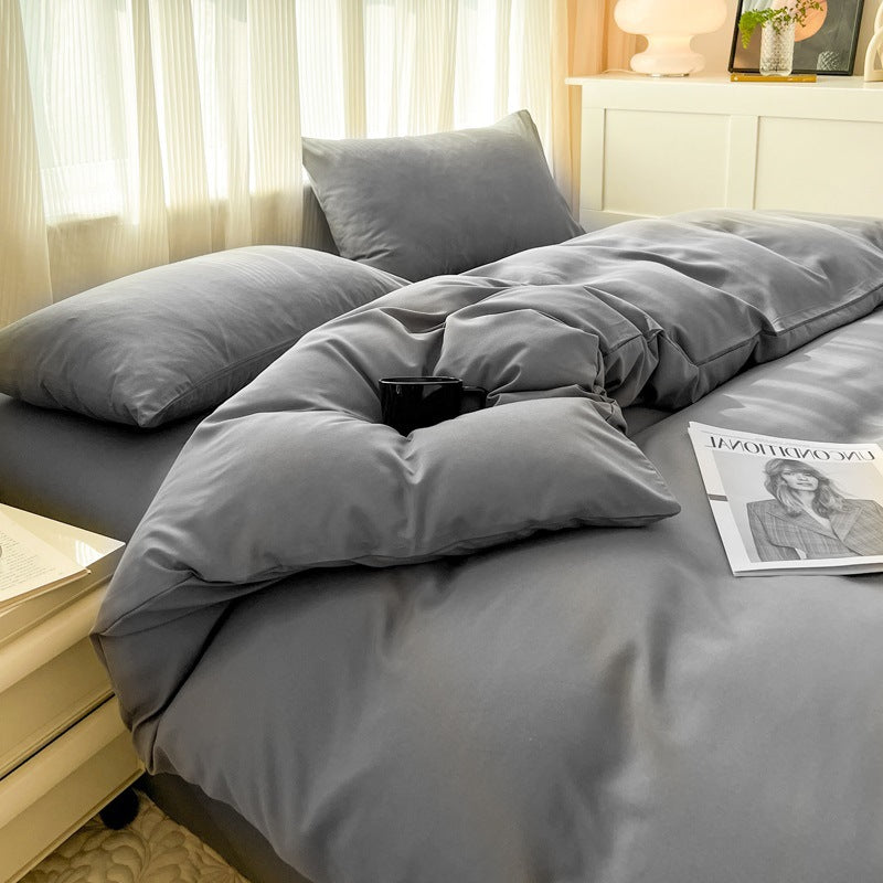 Premium Reversible Hypoallergenic Duvet Cover Set