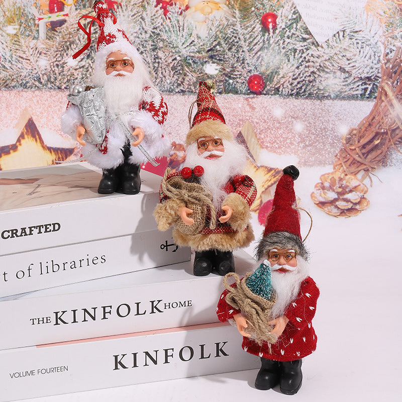 Decorative Santa Claus figure with high-quality detailing