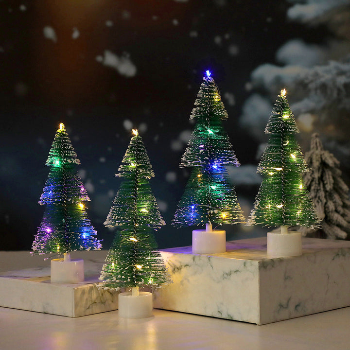 Christmas tree with LED lighting