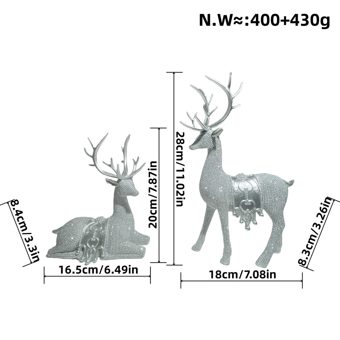Elegant decorative figure of a majestic stag