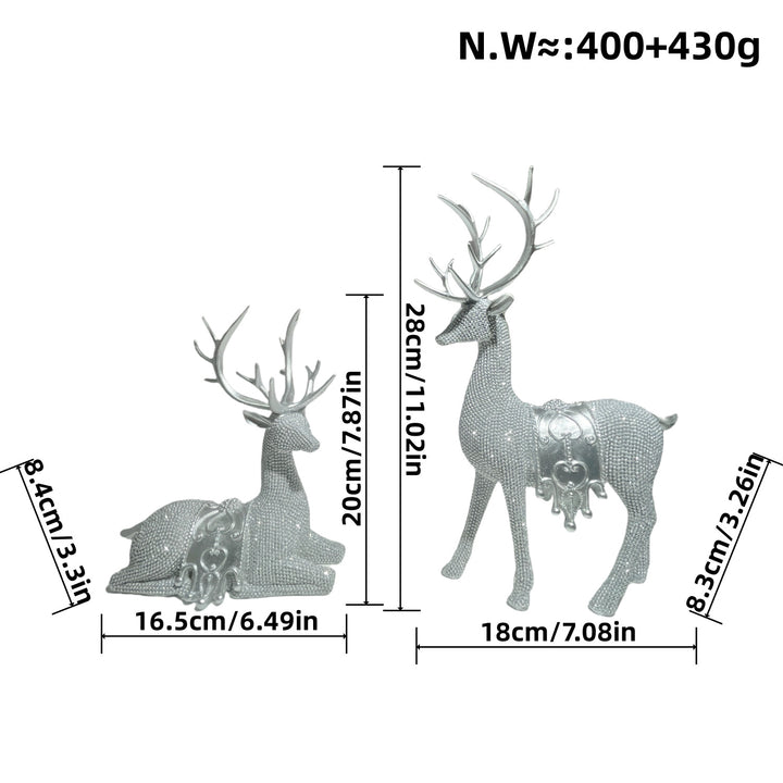 Elegant decorative figure of a majestic stag