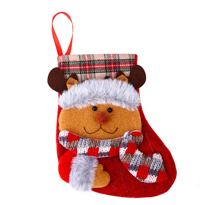 Christmas Fabric Sock