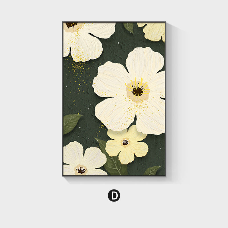 Framed Botanical Floral Artwork