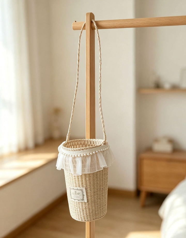 Decorative Woven Wall Planter