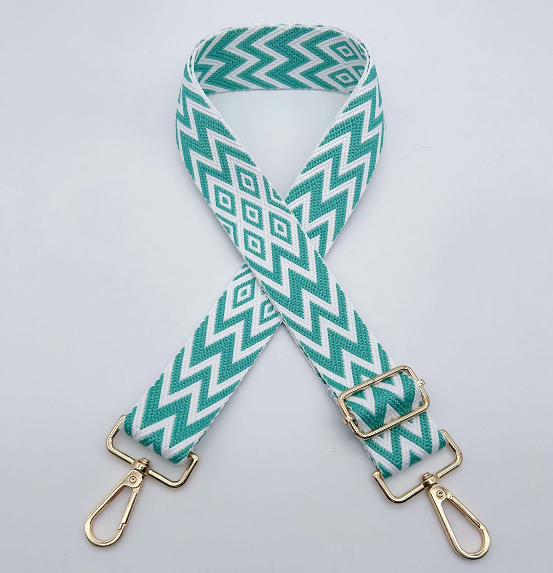 Adjustable Patterned Bag Strap