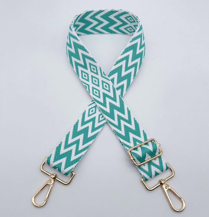 Adjustable Patterned Bag Strap