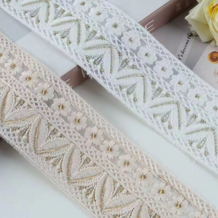 Elegant and Playful Lace Trim