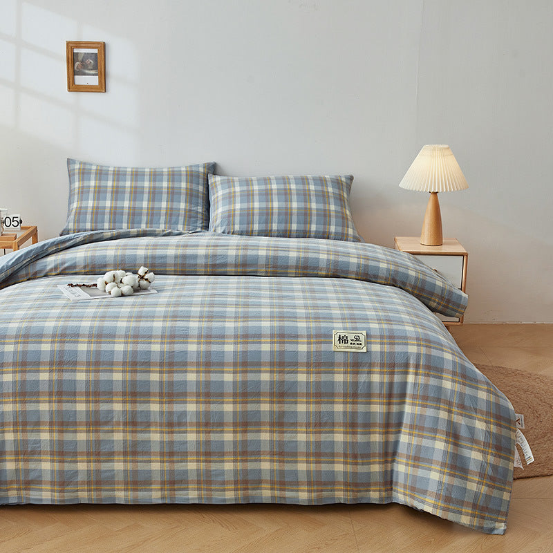 Luxurious Striped Duvet Cover Set