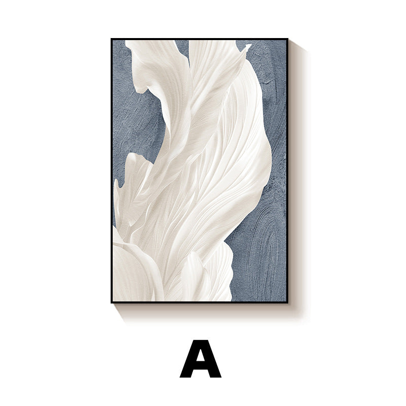 Elegant Floral Textured Wall Art