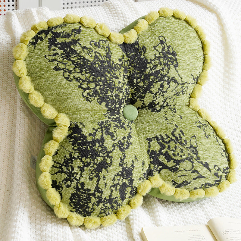 Floral-Inspired Decorative Pillow