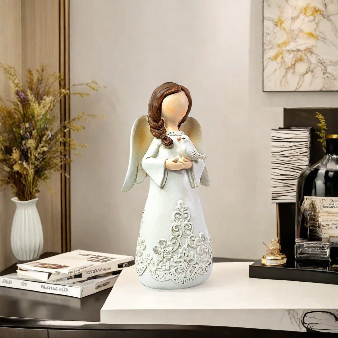 Angel-like decorative figure