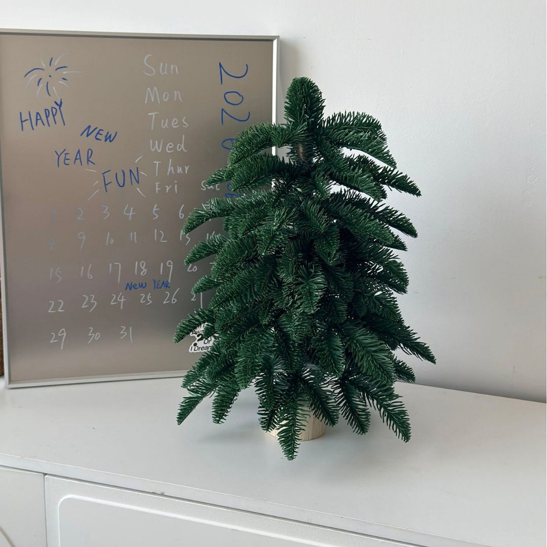 Artificial Pine Tree Centerpiece