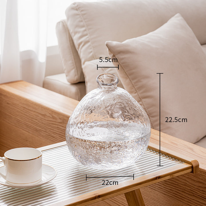 Decorative Glass Water Vessel