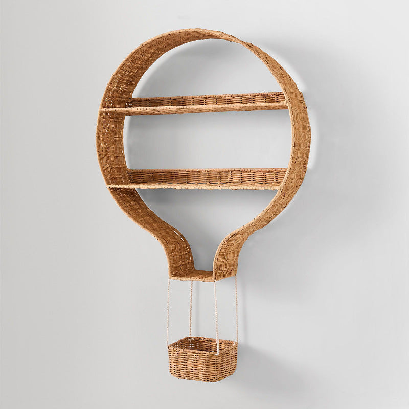 Wall shelf in hot air balloon design