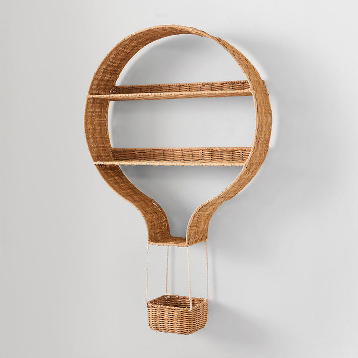 Wall shelf in hot air balloon design