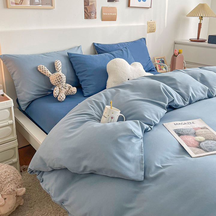 Soft Satin Duvet Cover Set