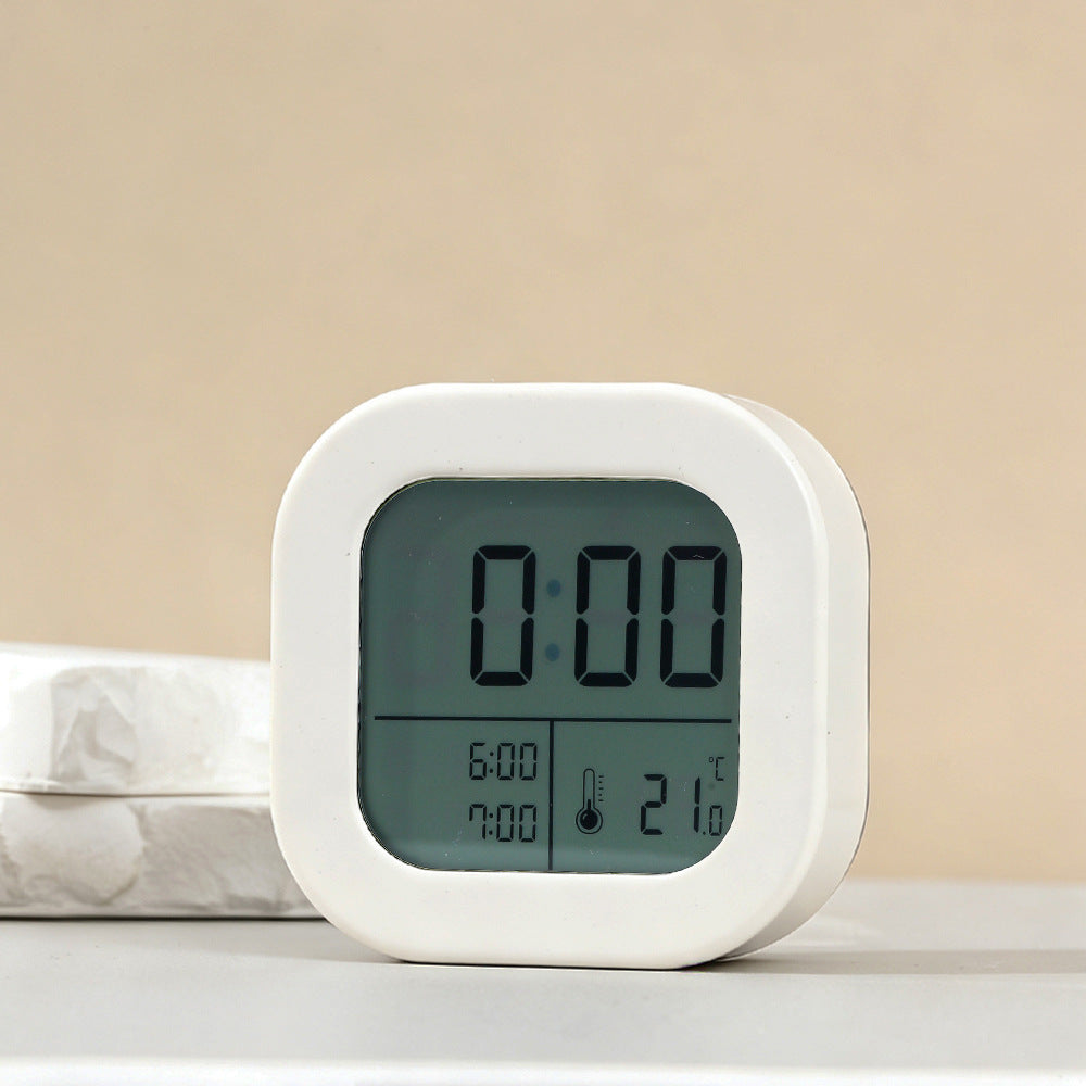 Digital kitchen timer with temperature display