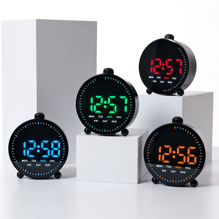 Digital Alarm Clock with LED Display