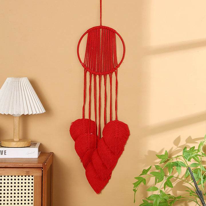 Macrame Heart Wall Hanging