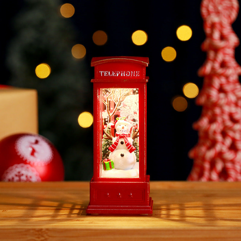 Snow Globe Lamp