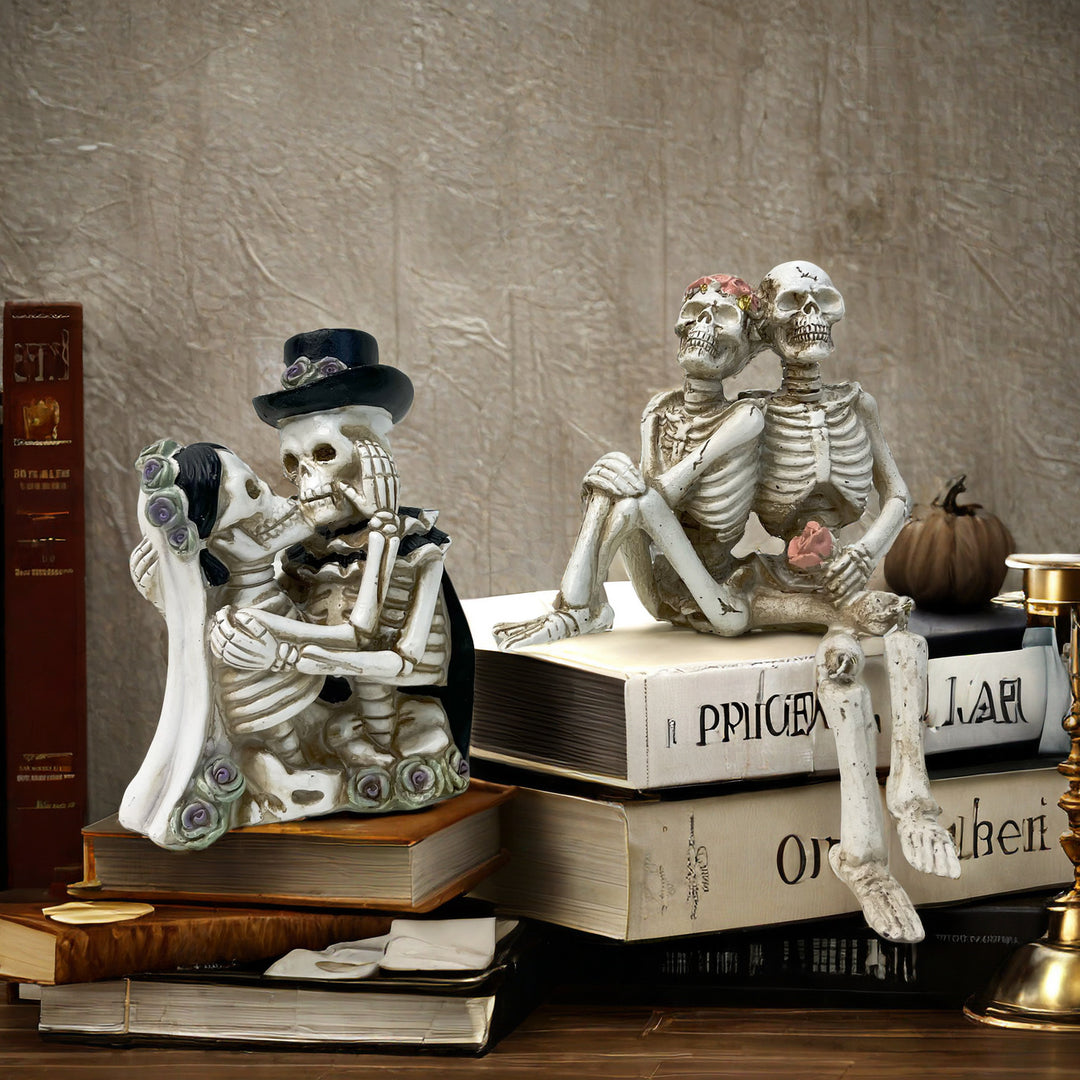 Romantic Skeleton Figure