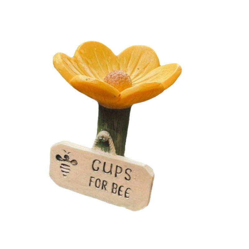 Decorative Bee Resource Flower Stake