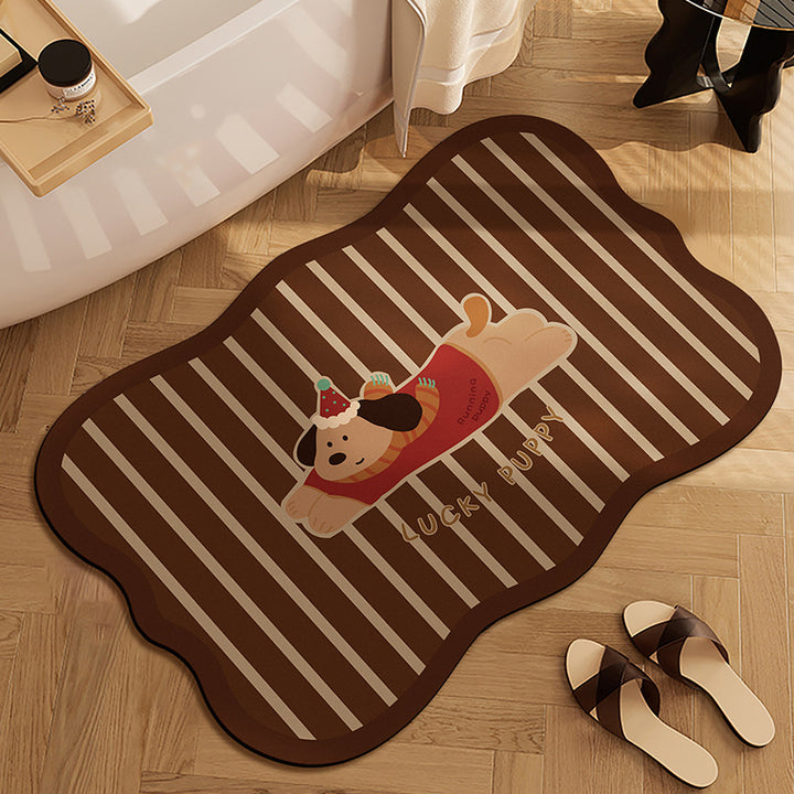 Bathroom Mat for Home Bathroom Floor Decor