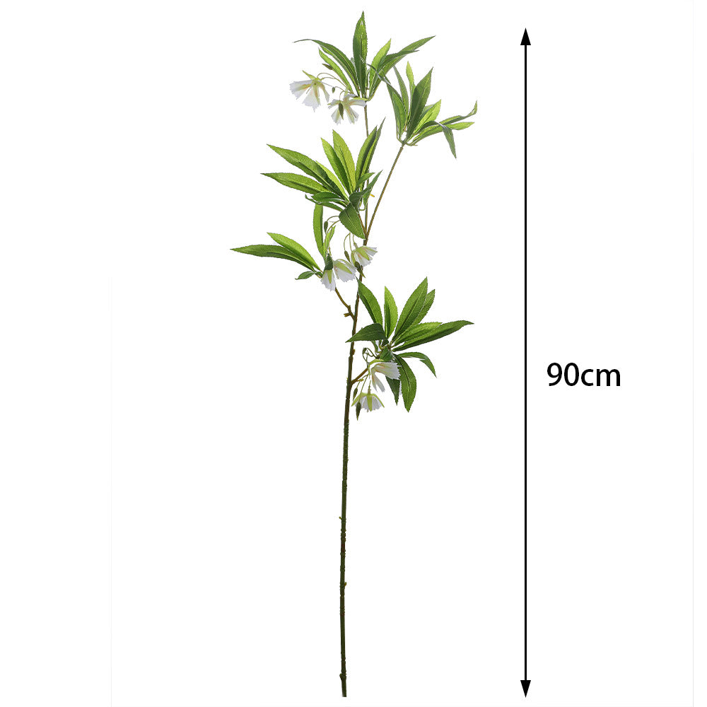 Elegant Artificial Plant with Flowers