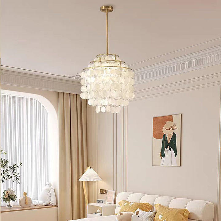 Elegant multi-layer chandelier