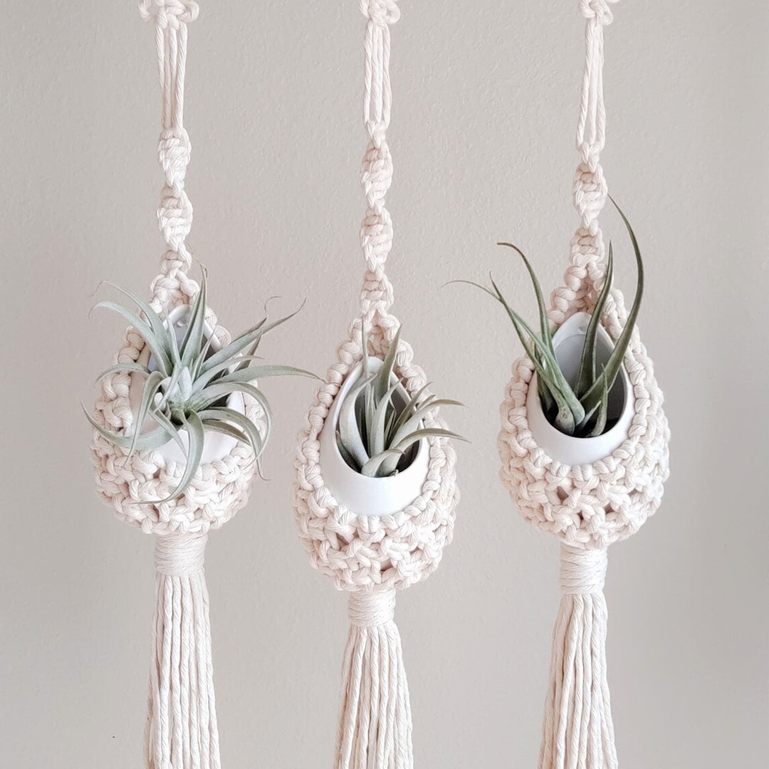 Macrame Hanging Planter Holder