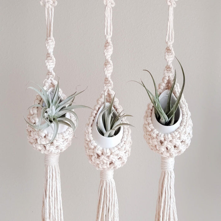 Macrame Hanging Planter Holder