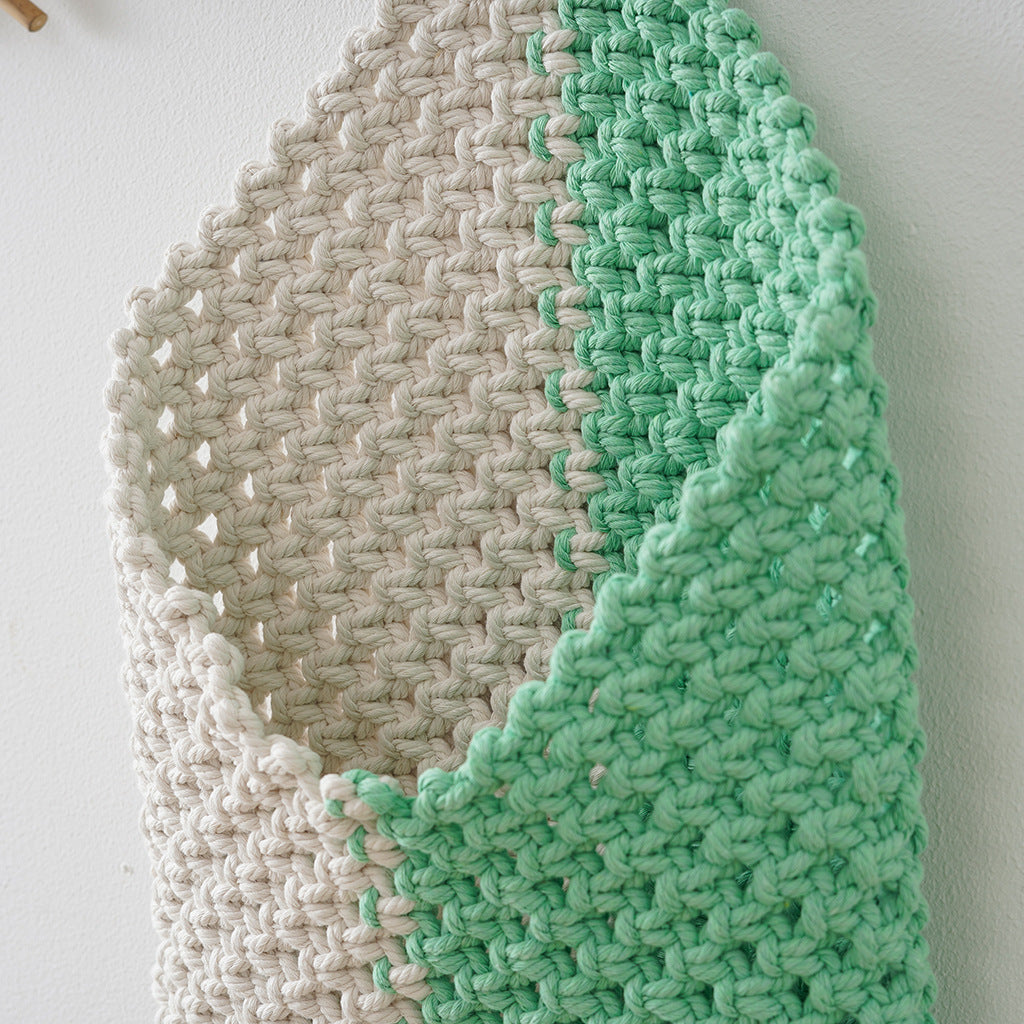 Decorative Macrame Wall Pocket
