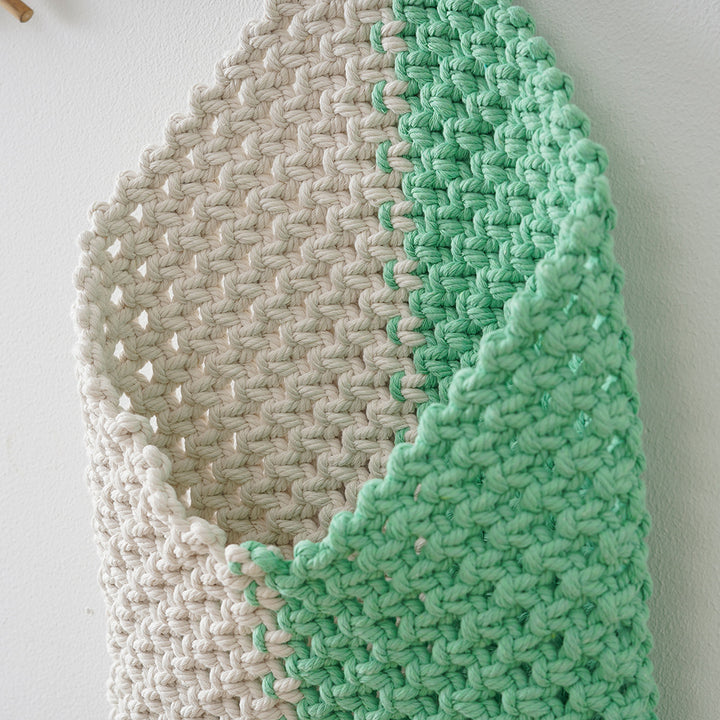 Decorative Macrame Wall Pocket