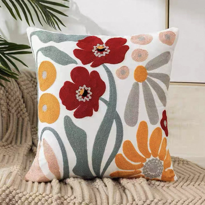 Textured Boho Throw Pillow