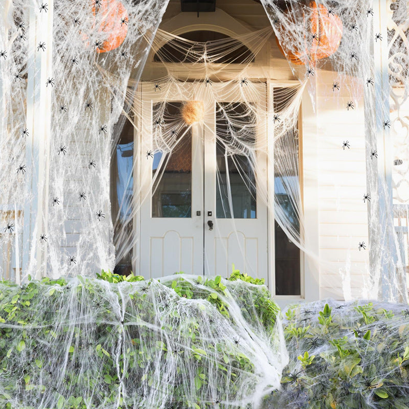 Halloween Spider Web Decoration