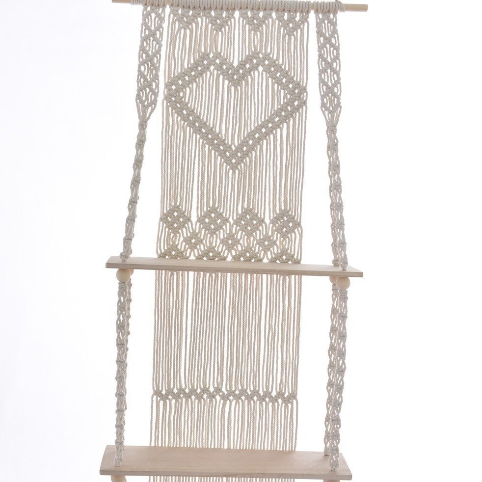 Macrame Plant Shelf