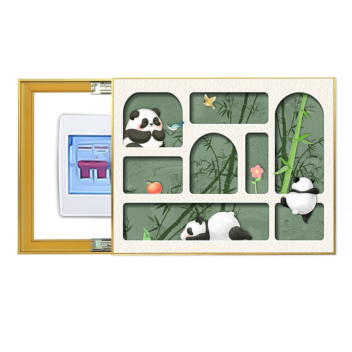 Decorative Panda-Themed Picture Frame
