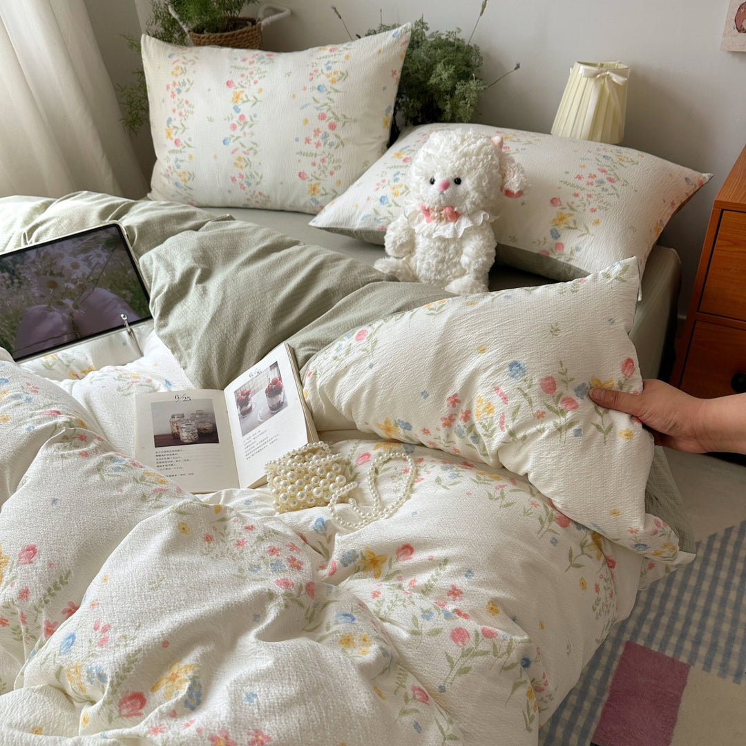 Playful Cartoon-Themed Bedding Set