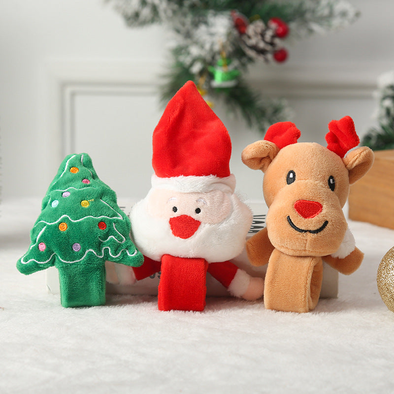Creative Christmas wristband with snowman design