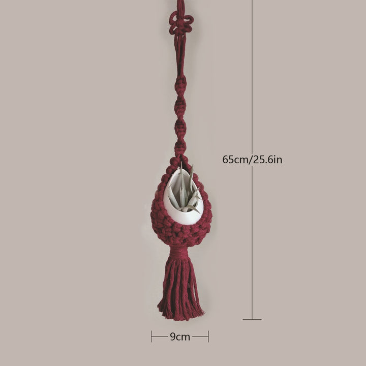 Macrame Hanging Planter Holder