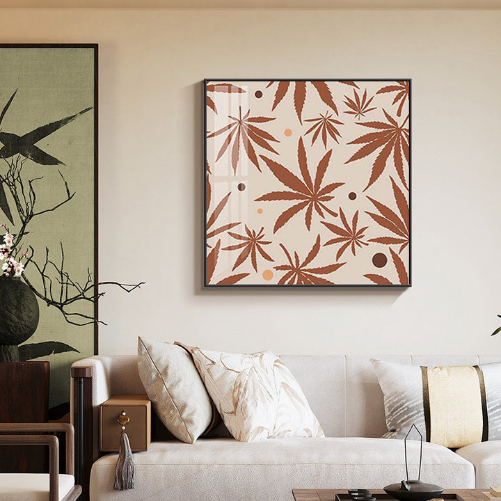 Decorative Framed Botanical Print Artwork