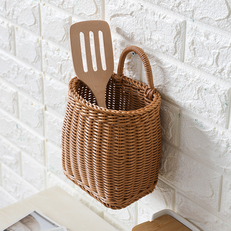 Hand-Woven Decorative Storage Basket