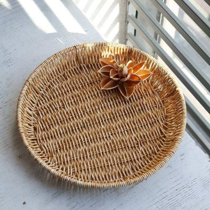 Handwoven Decorative Storage Tray