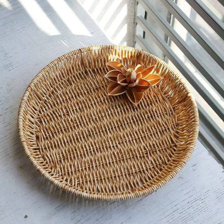 Handwoven Decorative Storage Tray