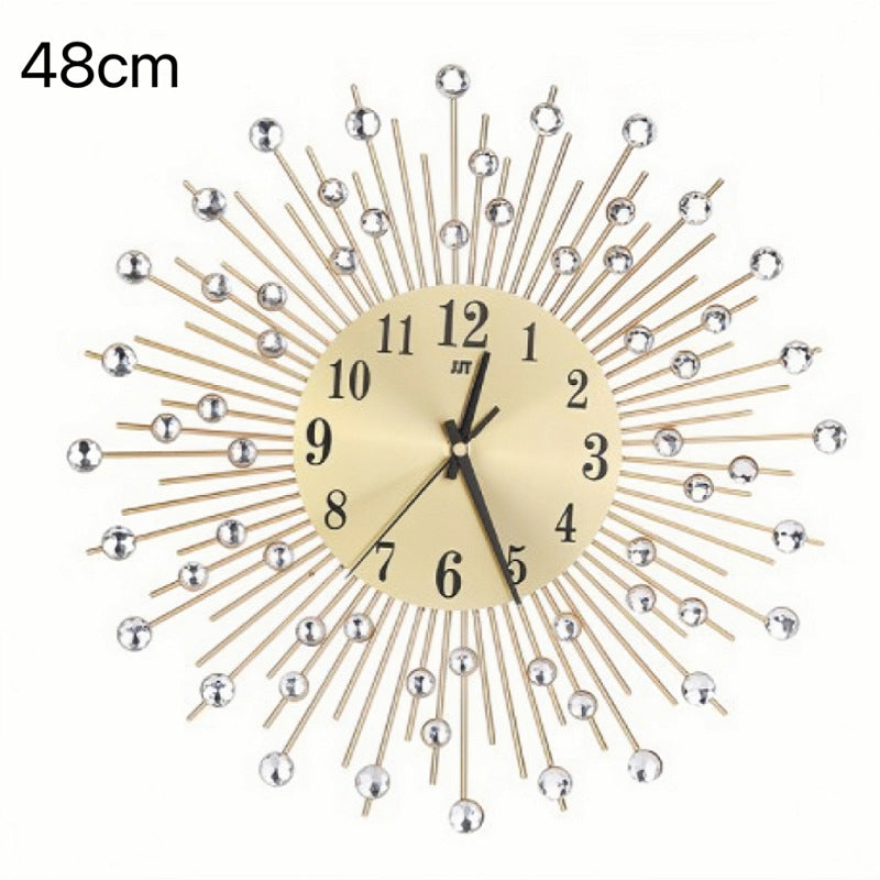 Decorative Sunburst Wall Clock