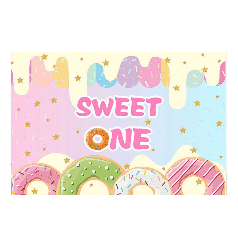 Children's Playful Donut-Themed Wall Art