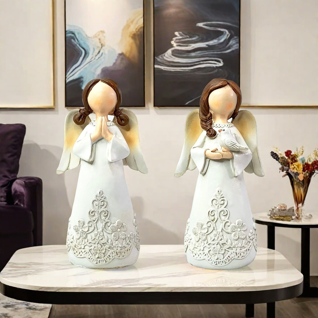 Angel-like decorative figure