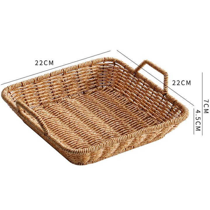 Rectangular Woven Storage Basket