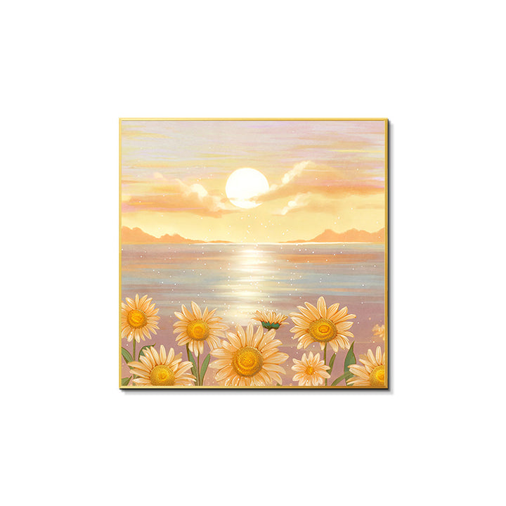 Floral Landscape Wall Art Print