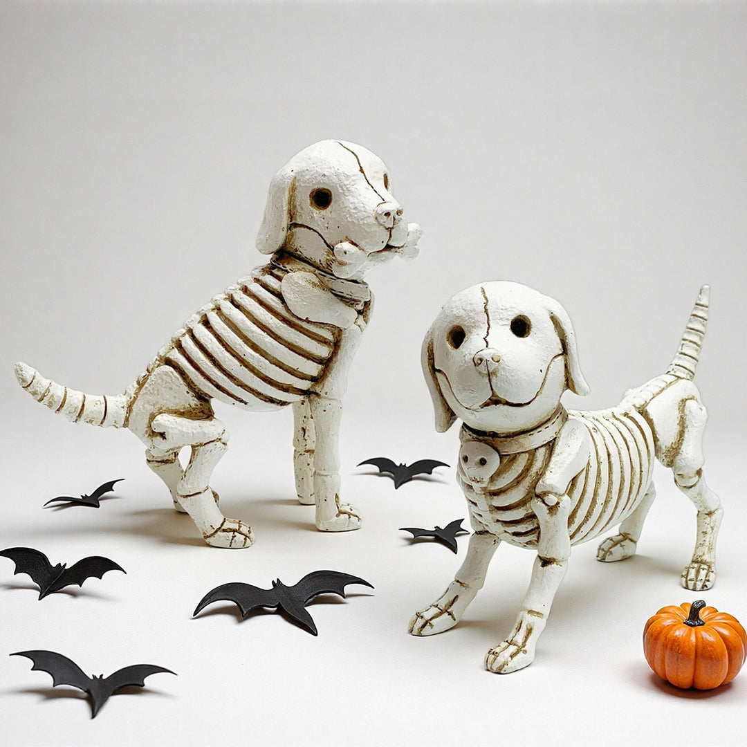 Decorative Dog Skeleton Figure